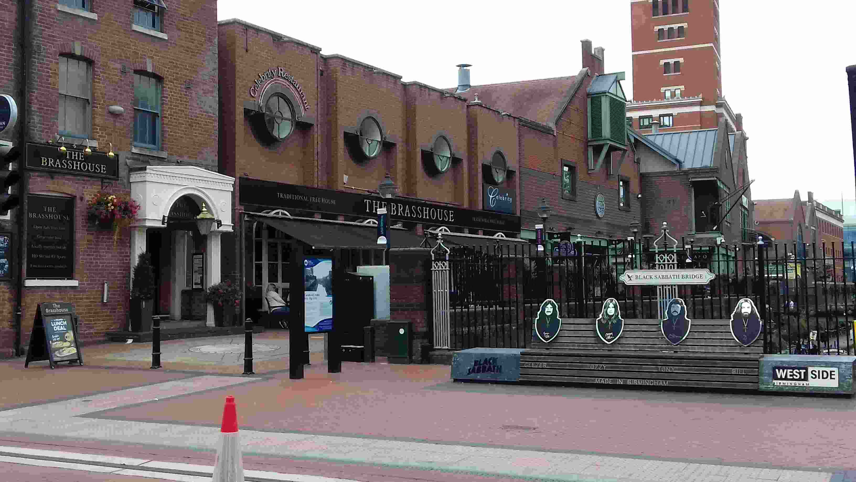 ImagesBirmingham/Birmingham Pubs Broad Street, Black Sabbath Bridge.jpg
